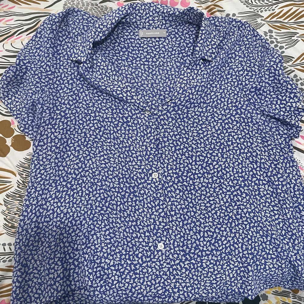 Everlane floral button down